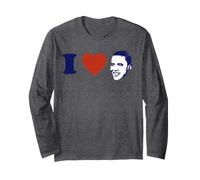 Presidente Barack Obama Cuore Amore Souvenir Maglia a Manica