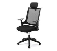 Presidente del compito del computer ergonomico - sedia da ufficio regolabile con poggiatesta comoda sedia per il tempo libero e conferenze per il supporto per la schiena della casa e dell'ufficio