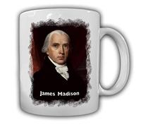 Presidente James Madison 4 Presidente entwarf Die Bill of Rights Stati Uniti d' America United States of America - Tazza di Caffè Tazza # 14104