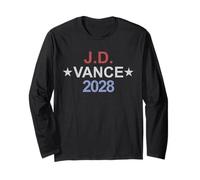 Presidente Vance 2028 J.D. Vance '28 Vote Vance 2028 Maglia a Manica
