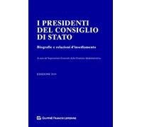 Presidenti Del Consiglio Di Stato