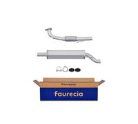 Hella Silenziatore anteriore 8LB 366 022-651 Easy2Fit Kit con accessori per Skoda Fabia Roomster