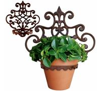 Presina Fiore Ghisa Vasi da Parete Supporto Fiore Appendi Pentole Giardino
