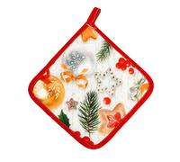 Presina Natalizia quadrata cm.20×20 CHRISTMAS - Made in Italy (MAGIC)