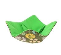 Presina per Ciotola in Cotone Verde Stampa Floreale | Isolante Anti-scottatura, Resiste al Calore, Protegge le Mani Ustioni, Elegante