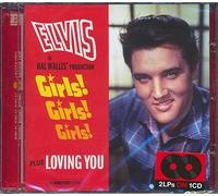 Elvis Presley Girls Girls Girls/Loving you (CD) Bonus Tracks Album