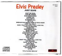 Presley Elvis - Presley Elvis - Just Elvis By Presley Elvis (0001-01-01)