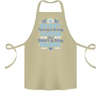 Preso da Un Smart Nurse Divertente Valentines Giorno Cotone Grembiule 100%