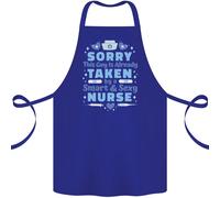 Preso da Un Smart Nurse Divertente Valentines Giorno Cotone Grembiule 100%