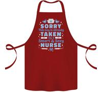 Preso da Un Smart Nurse Divertente Valentines Giorno Cotone Grembiule 100%