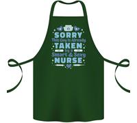 Preso da Un Smart Nurse Divertente Valentines Giorno Cotone Grembiule 100%