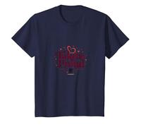 Preso & Orgoglioso I Heart My Girlfriend Romantico San Valentino Maglietta, Bambini, Navy, 2 Anni