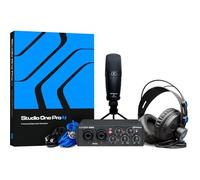 PreSonus AudioBox 96 Studio - Interfaccia Audio USB, Bundle per Registrazione e Produzione, con Microfono, Cuffia & Software, Edizione 25° Anniversario