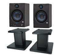 PreSonus Eris 5BT - Altoparlante Bluetooth attivo per studio, 2nd Gen + supporto per box Keepdrum