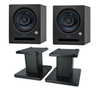 PreSonus Eris Pro 8 - Altoparlanti da studio attivi, 1 coppia con supporto keepdrum