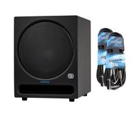 PreSonus Eris Pro Sub 10 - Subwoofer attivo da 10", con 2 cavi jack Keepdrum