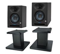 PreSonus Eris Studio 4 Altoparlante attivo per monitor, 1 paio + supporto per scatola Keepdrum
