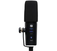 PreSonus Revelator Dynamic | Microfono USB dinamico per registrazione, podcast e streaming con effetti integrati e preset facili da usare più un mixer e software DAW Studio One