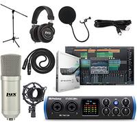 PreSonus Studio 24c 2x2 USB Type-C interfaccia audio/MIDI Studio Bundle con software Studio One Artist