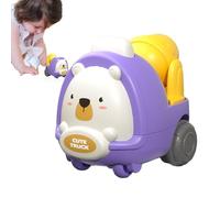 Press and Go Car Toys,Auto giocattolo per tirare indietro - Tirare indietro e andare avanti Auto da corsa per animali per bambini | Interazione genitore-figlio Apprendimento ed educazione Abilita