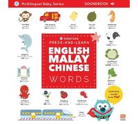 Press-and-Learn English Malay Chinese Words Sound Book (Copertina rigida)