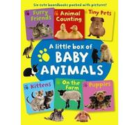 Press Armadillo Little Box of Baby Animals (Libro di cartone)