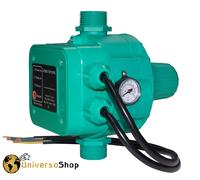 PRESS CONTROL REGOLATORE PRESSIONE AUTOCLAVE PRESSOSTATO ELETTRONICO + MANOMETRO