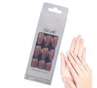 Press On Nails - Water Proof Long Lasting Tips for Women | Stylish Fake Nail Extensions with Comfortable Fit, Beauty Accessory for Carnival Daily Wear Party Home Salon Date Office Events