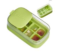 Press-Release Ice Tray - 8-Cavity Mold With Lid | Reusable, For Home