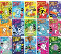 Press Start! A Branches Book Series. 14 Books Collection Set. Vol. 1- Vol. 14 by Thomas Flintham