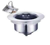 Press Type Leakage Plug, Multifunctional Sink Stopper, Bathroom Sink Drain Stopper, Press Type Sink Strainer, Kitchen Sink Drain Plug, 4,33 x 3,03 x 2,76 pollici