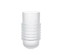 Press Vase Large Frosted