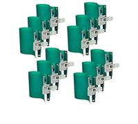 Pressa a caldo, 1. 2pcs / lot 1oz Latte Tazza for 3D Sublimation Machine Sublimazione di sublimazione Morsetto in gomma Fixture in silicone Stampa tazza involucro(12PCS)