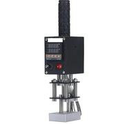 Pressa a Caldo, Macchina for stampa a caldo in rame portatile con temperatura regolabile da 500 W for goffratura di torte in pelle e legno for personalizzazione(5X7CM)