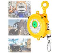 Pressa A Molla, Pressa A Balestra per Carichi Multifunzionali, Lunghezza di Allungamento di 1,5 Metri, Balaer A Molla con Funzione Autobloccante, per Catena di Montaggio, Appendere, Spo, 50-60kg