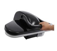 Pressa a vapore intelligente per ferro da stiro digitale con touch screen 2200 W con diverse impostazioni di tessuto 90-200 ℃ (nero)
