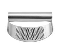 Pressa aglio - Dondolo Tritatutto Robusto, Strumento Antiruggine Ergonomico, Trituratore Manuale Maniglia Comfort, Accessorio Durevole Facile Pulizia, Gadget Culinario Pratico | Maiso