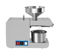 Pressa Automatica Per Olio Acciaio Inossidabile Spremitore A Freddo E A Caldo Per Olio Di Noci Estrattore Elettrico Di Olio Per Cocco, Ricino, Olive, Arachidi 4-6 Kg/h 820 W
