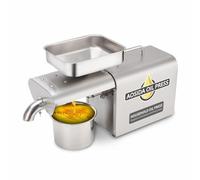 Pressa Automatica Per Olio Estrattore Elettrico Di Olio Acciaio Inossidabile Spremitore A Caldo E A Freddo Uso Commerciale E Domestico Spremitore Fisico Per Olio Per Cocco, Olive, Arachidi 500 W