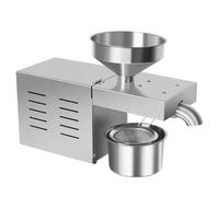 Pressa Automatica Per Olio Spremitore A Freddo E A Caldo Per Olio Di Noci Commerciale Domestico Acciaio Inossidabile 304 Spremitore Elettrico Per Olio Con Riscaldamento Termostatico