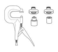 Pressa bottoni Q-SNAP - 1 PZ - 10.300.10 - 1030010