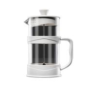 Pressa caffè in vetro con stantuffo e filtro fine per birra in casa