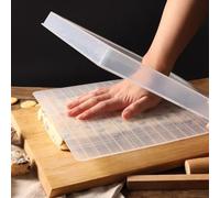 Pressa da forno per torrone fiocco di neve croccante per stampi con area oversize e base viva per rilascio pulito (C)