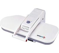 Pressa da Stiro a Vapore Ferro Mega PSP202E di Speedypress - Dimensioni Normale (64cm x 27cm, 1.400watt) per Uno Stiraggio Velocissimo! (+ GRATIS Copriasse e Fondo in Schiuma RRP 45,00 €)