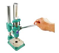 Pressa da tavolo manuale JR-16 / JH-16, testa tonda/quadrata, piccola, 57 mm,Alta professionalità(Round head)