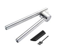 Pressa di aglio - Crusher di aglio | Cucina per gli aree press | Ginger Ginger Ginger Crusher Strumento | Macer di aglio in acciaio inossidabile | Spazzo di pulizia del set di strumenti di frantumista