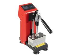 Pressa di Calore Idraulica 400W, Mini Strumento Manuale per Stampa a Caldo con Display LCD e Maniglia Sollevabile per Trasferimento di Calore di T-Shirt, Fiori Secchi e Pressatura di Olio