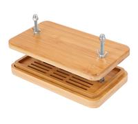 Pressa e scolatoio per tofu con pressione regolabile - Stampo per tofu in bambù