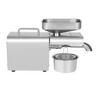 Pressa Elettrica Automatica Per Olio Commerciale Spremitore A Freddo E A Caldo Per Olio Di Noci Estrazione Dell'olio Facile Estrazione Di Olio Di Noci, Arachidi, Sesamo, Colza E Noci 3-5 (kg/h) 610 W