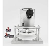 Pressa Elettrica for Pasta for Pizza, Sfogliatrice Pasticceria, Sfogliatrice in Acciaio Inox, Pressa per Pizza in Acciaio Inox, con Piastra in PE, per Preparare Pizza E Pane,Type22